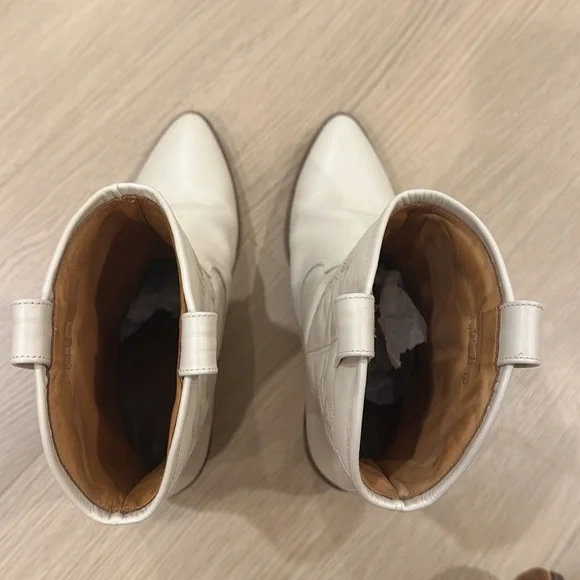 Sézane western style embroidered boots - Picture 5 of 10